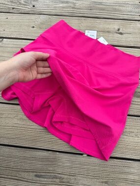 90 Degree by Reflex Bright Pink Tennis Skirt – Size XL – NWT